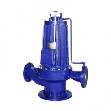 G型管道屏蔽電泵低噪音無泄漏工業增壓泵立式單級離心泵